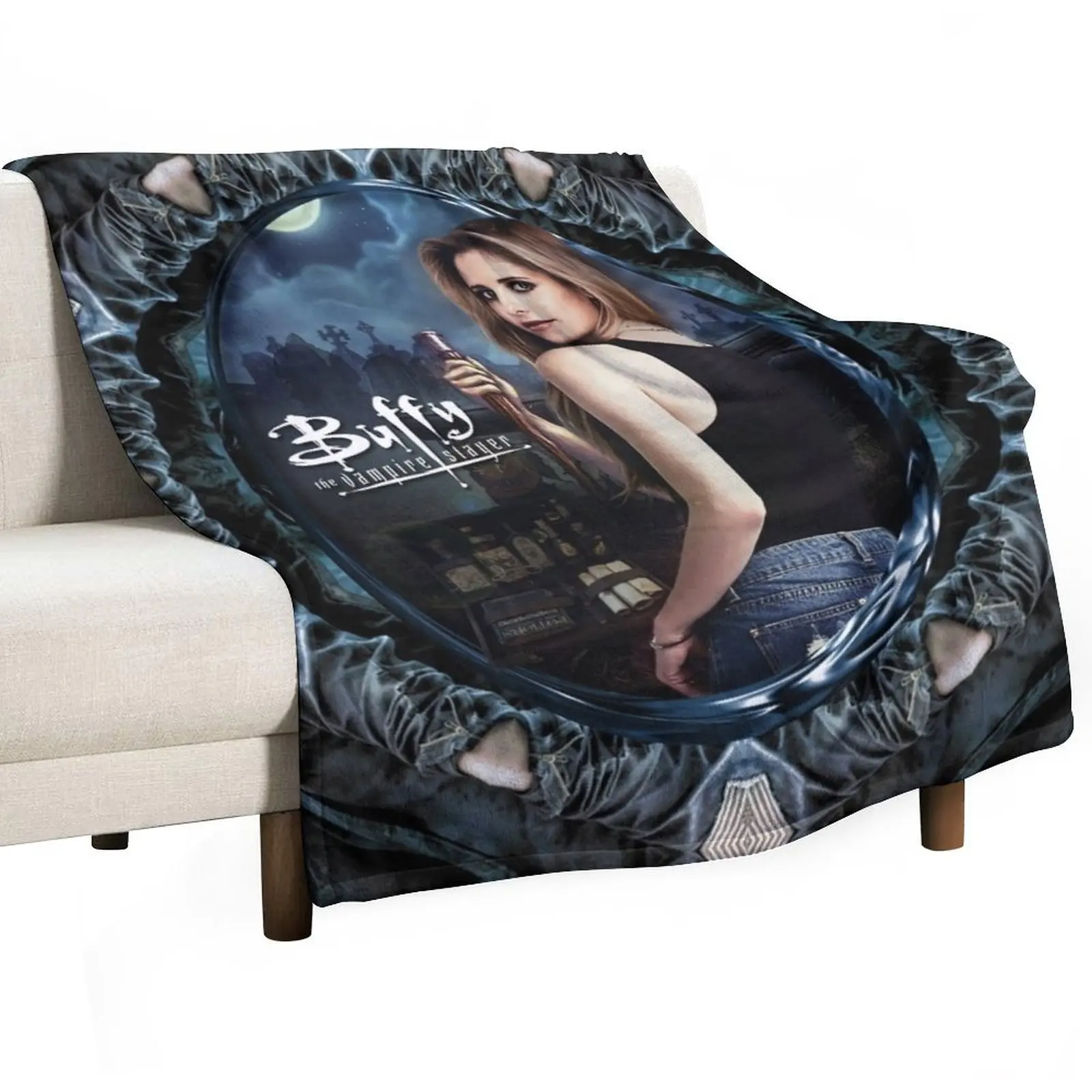 Buffy the vampire slayer Throw Blanket Softest Luxury Brand cosplay anime Blankets