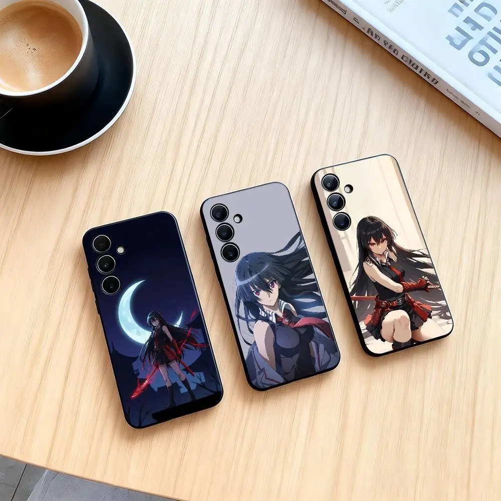 Akame ga Kill  Phone Case For Samsung Galaxy A73,A72,A71,A70,A53,A52,A51,Soft Silicone Black Cover