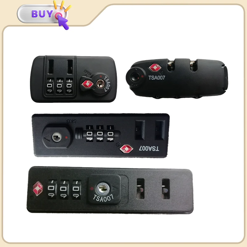 

Suitable For SKG Luggage Combination Lock TSA007 Latch ZCL Luggage Lock JYL Luggage Combination Lock SKE Aluminum Frame Box Lock
