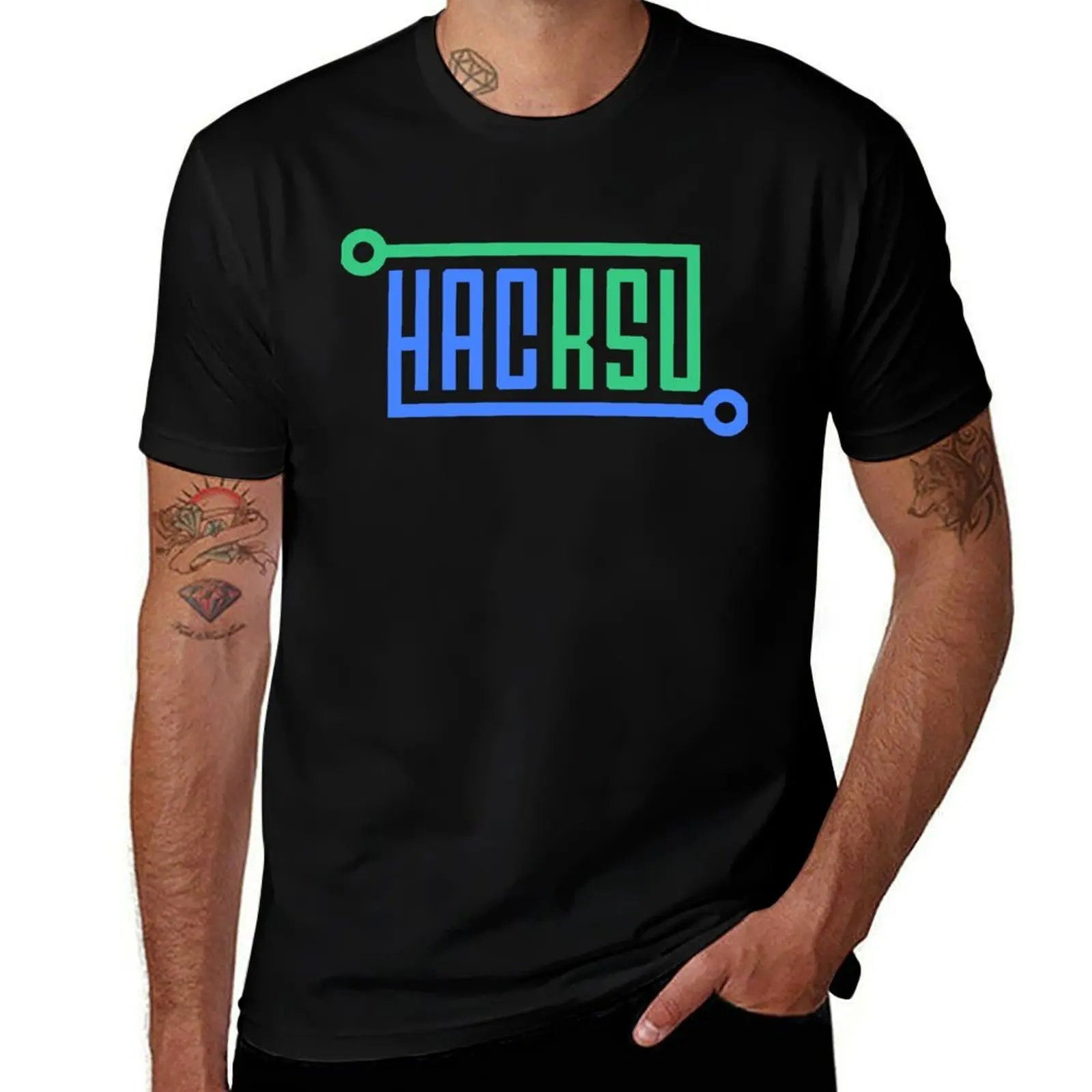 HacKSU Logo T-Shirt Lightweight Running Sports T-Shirt