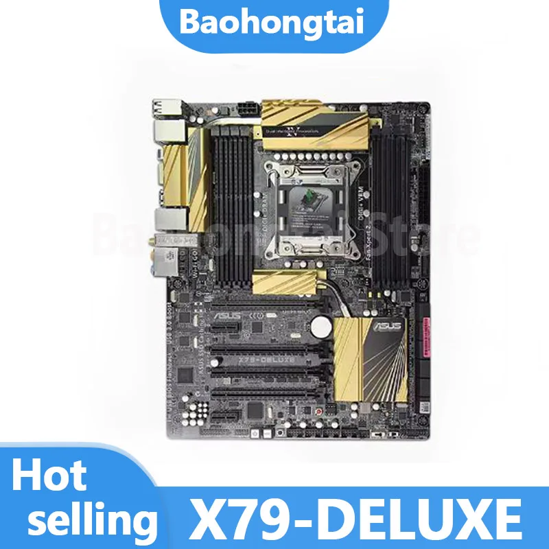 Original  X79-DELUXE original motherboard slot LGA 2011 DDR3 X79 desktop motherboard