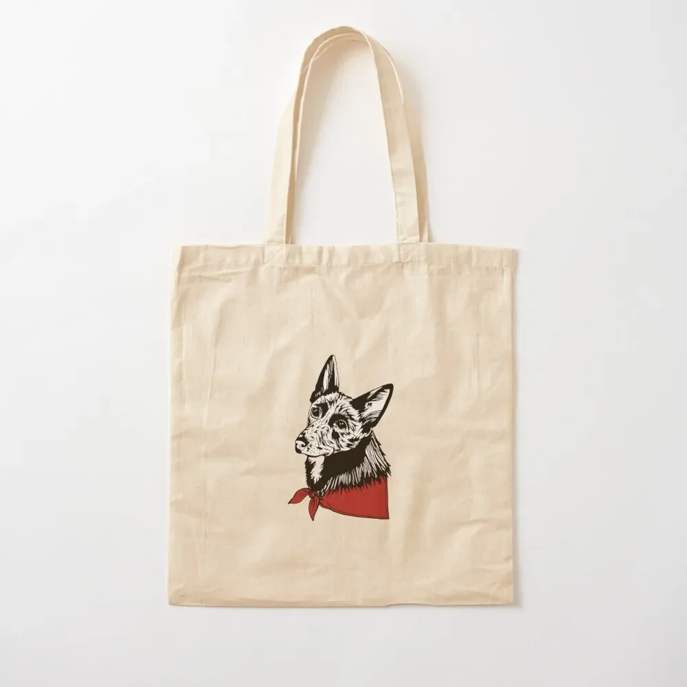 shepherd dog Drawing, line art, adult coloring page, digital art print Tote Bag Canvas tote bag canvas Tote Bag