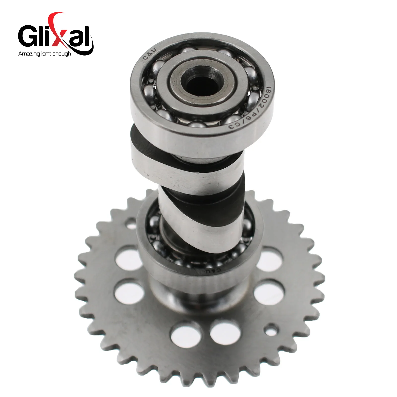 Glixal GY6 125cc 150cc High Performance Racing Camshaft for 152QMI 157QMJ Scooter ATV, A8 A9 A10 A11 A12 A13 A14 A15 Cam Shaft