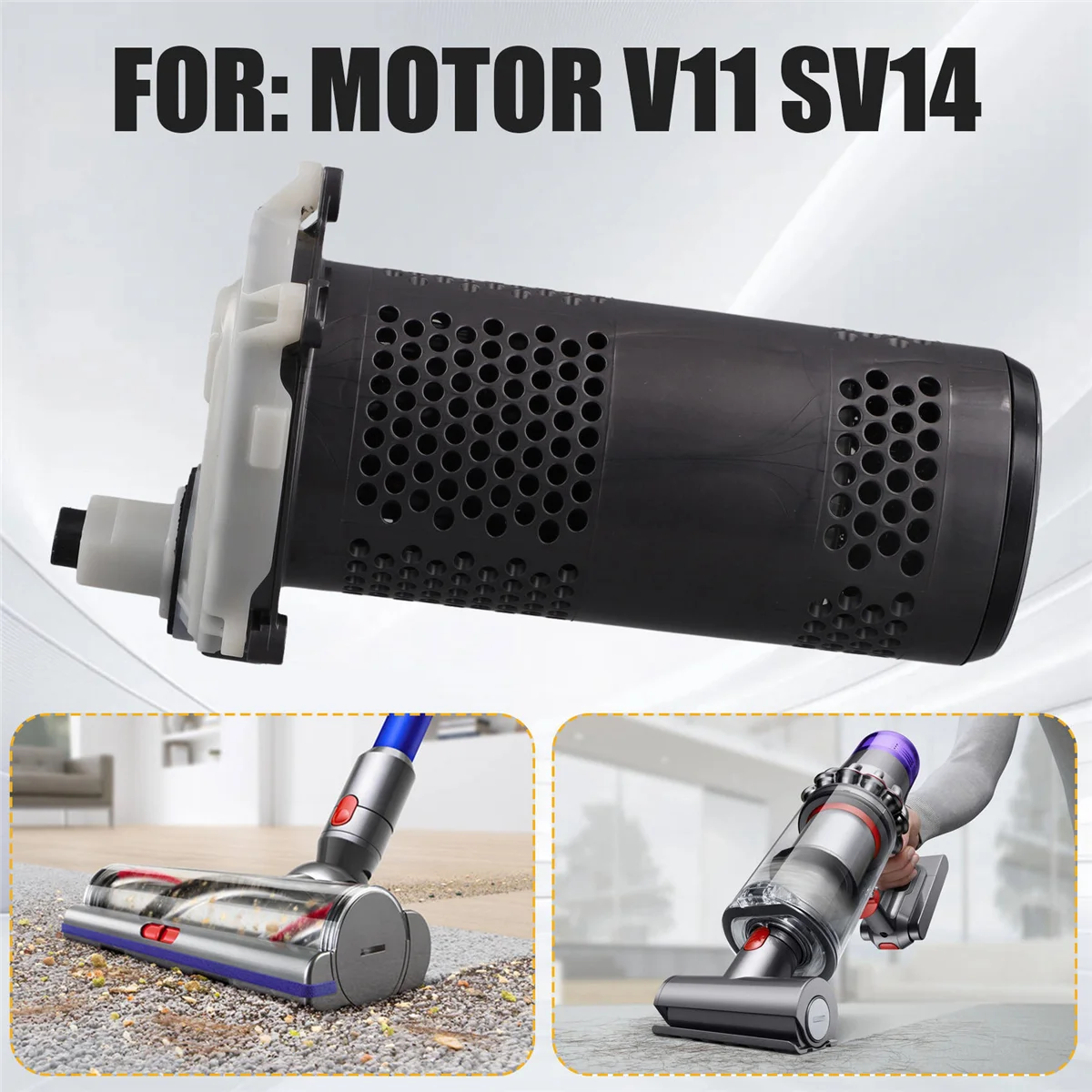 มอเตอร์ไฟฟ้าอุปกรณ์เสริมอะไหล่ทดแทนสําหรับ Dyson V11 SV14 เครื่องดูดฝุ่นเครื่องใช้ในบ้าน