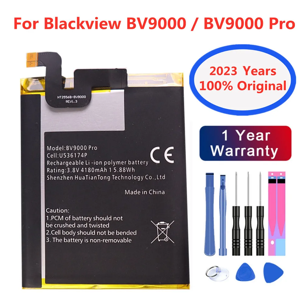 

Authentic BV 9000 4180mAh Battery Capacity Li-ion High Quality Replacement Battery For Blackview BV9000 Pro BV9000pro Smartphone