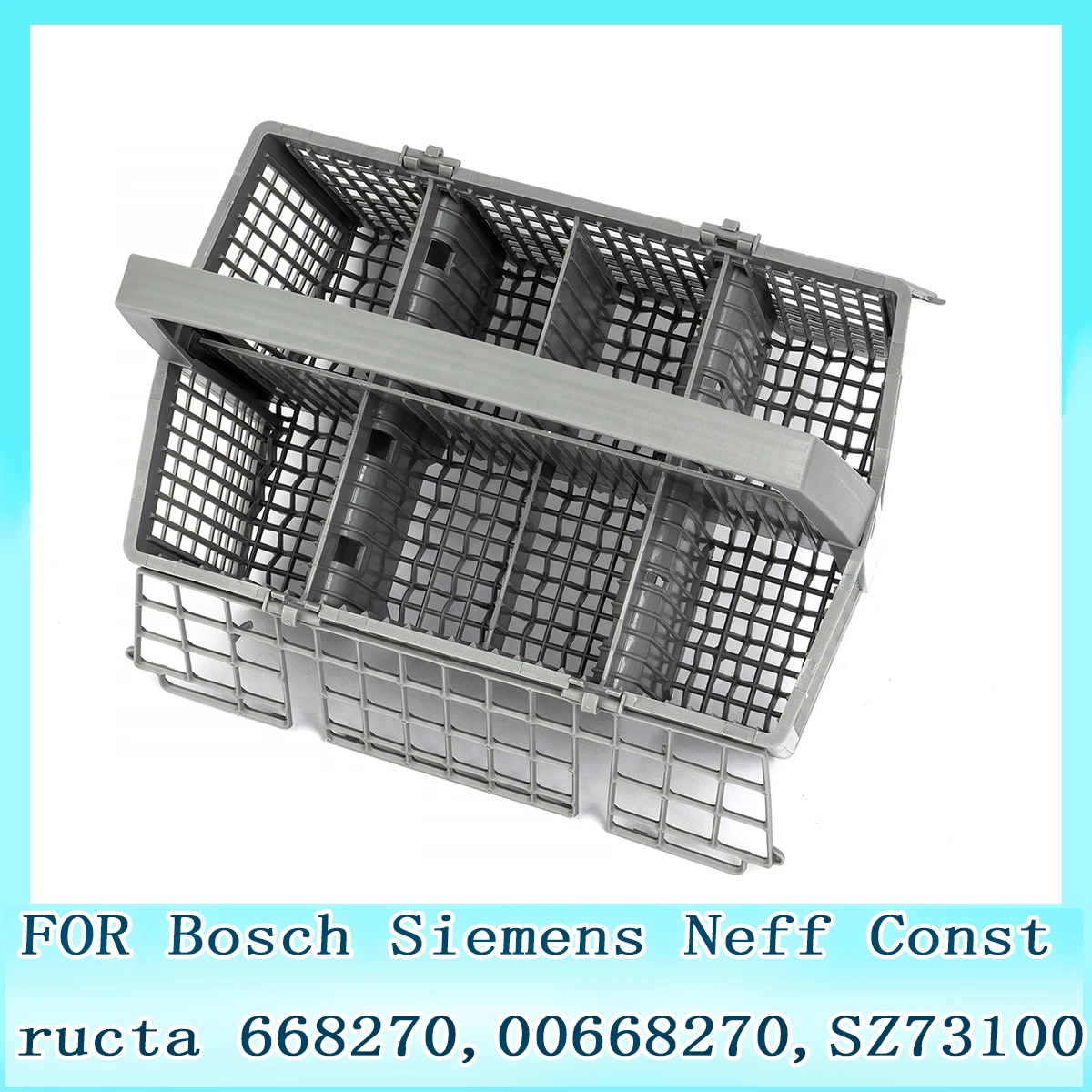 Dishwasher Cutlery Basket Dishwasher Suitable for Bosch Siemens Neff Constructa668270, 00668270, SZ73100, Z7863X0
