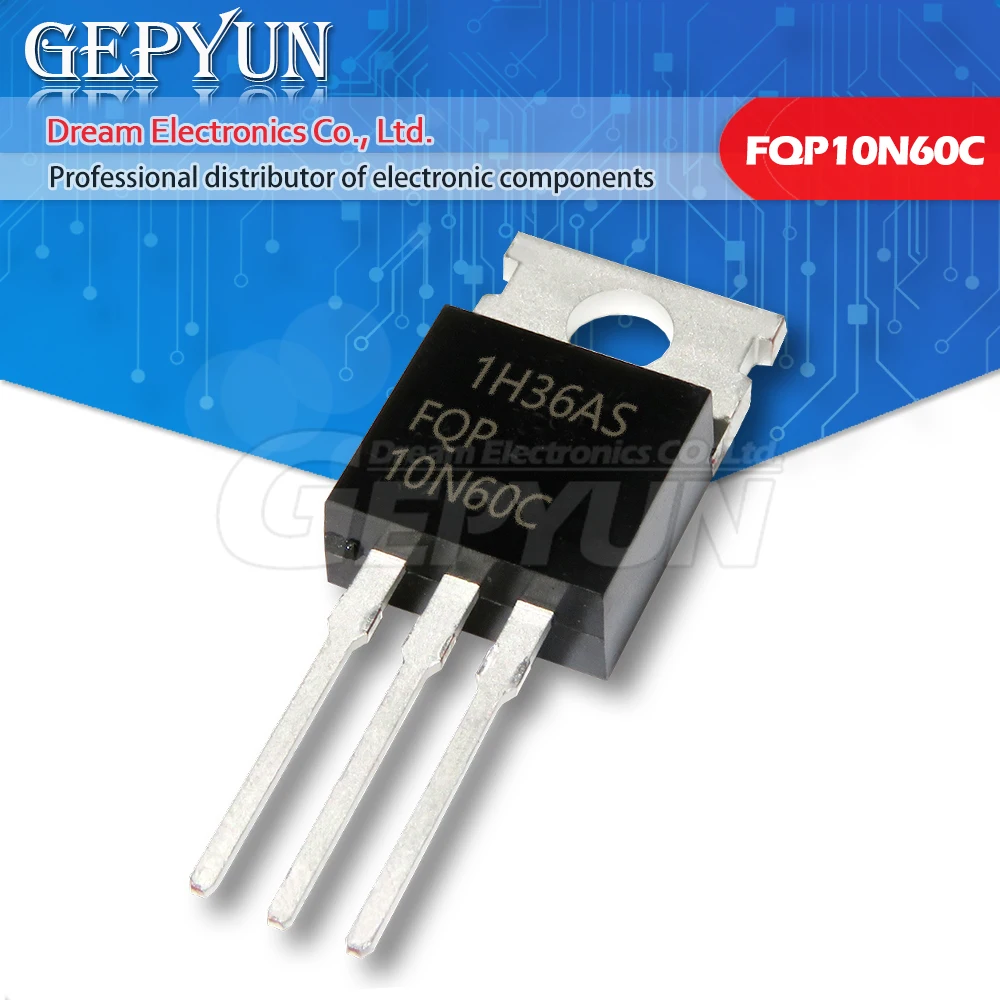10PCS FQP10N60C TO-… - image