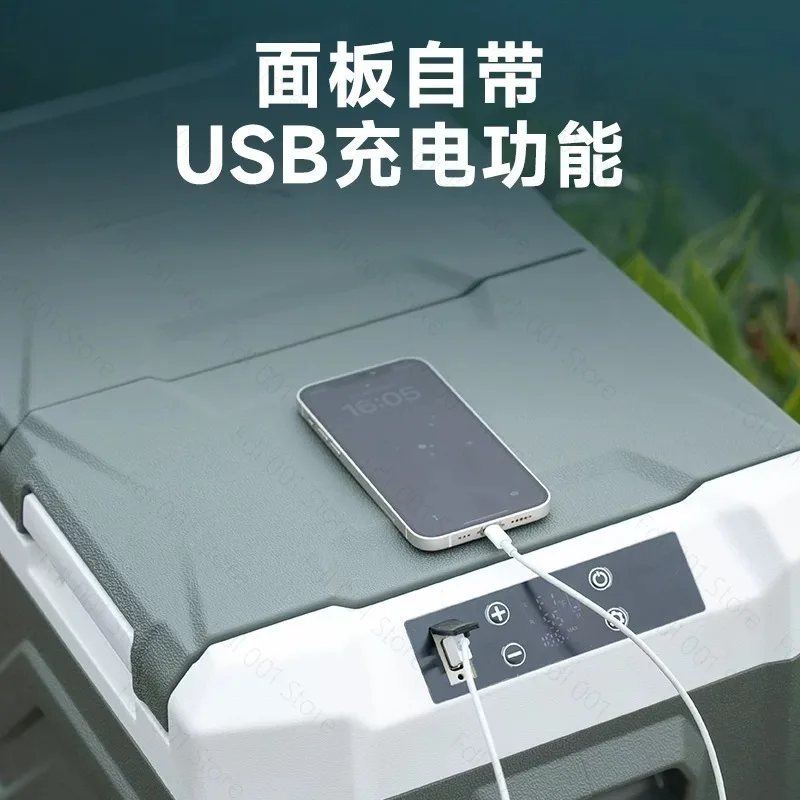 Portable Dual-use Mini Refrigerator for Car And Home Fast Freezing Cooling Small Freezer for Vehicle And Household Storage
