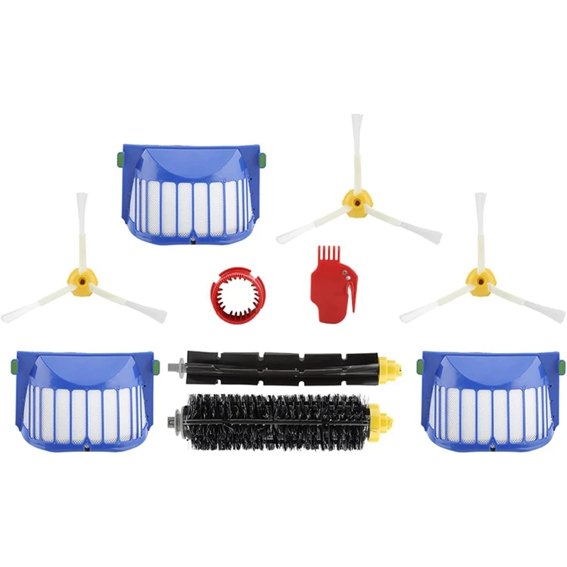 

Main Side Brush Hepa Filter For Roomba 600 Series 605 606 610 615 620 625 630 632 639 650 660 671 675 681 696 Parts