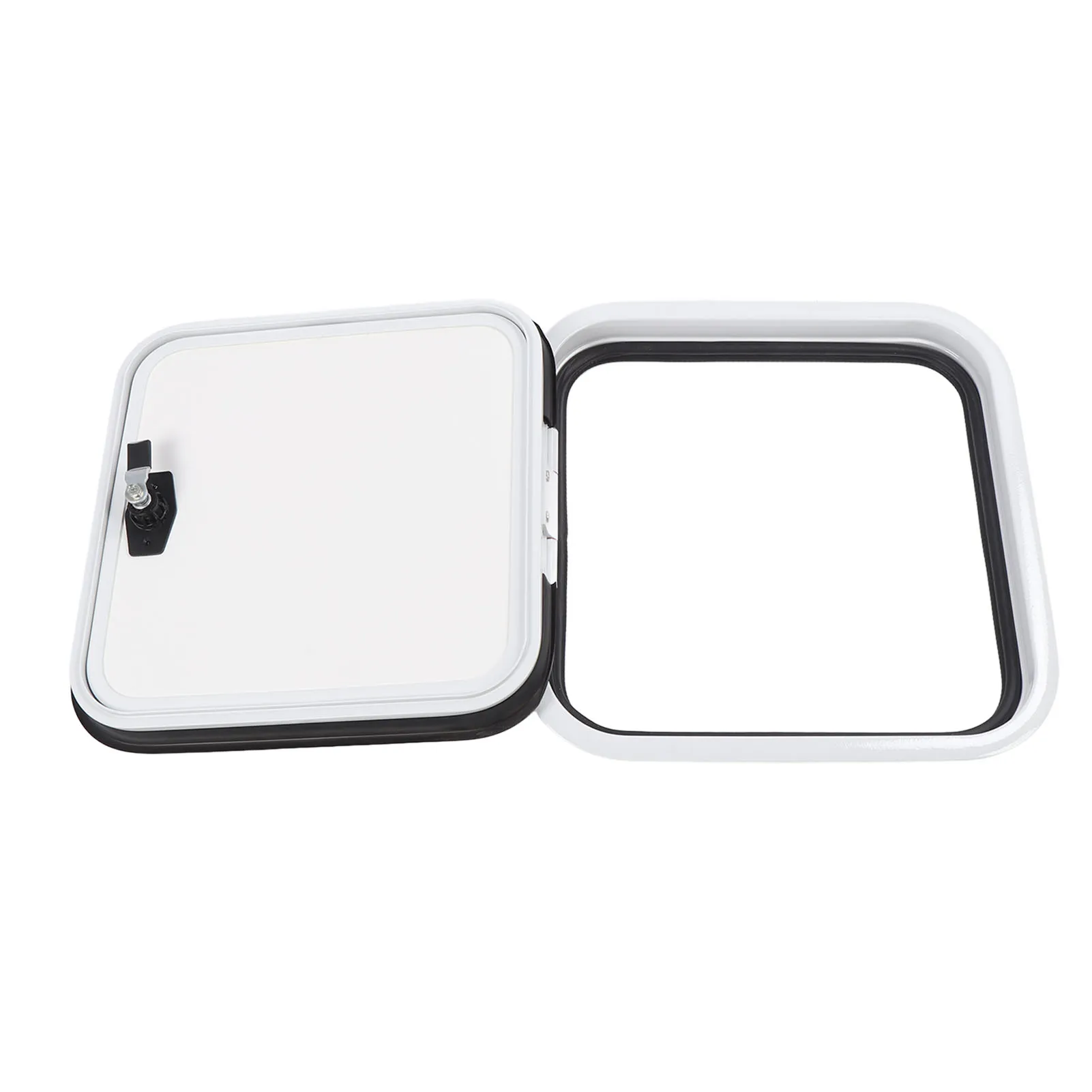 RV مقصورة الباب 16X16in متنقل باب الأمتعة زاوية مستديرة مكافحة تتلاشى ممتازة ختم امتصاص الصدمات ل Campervan