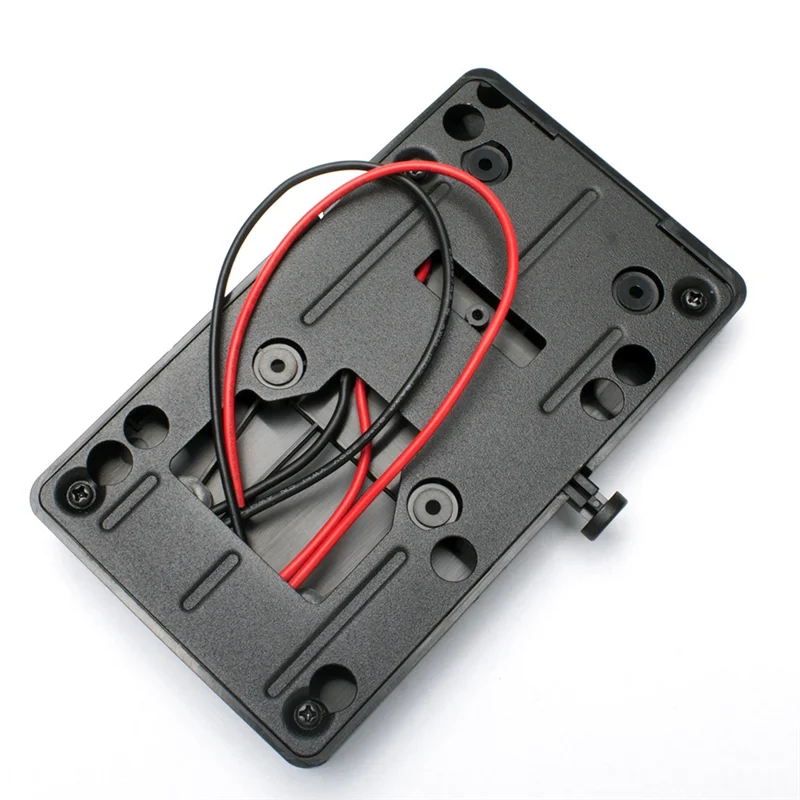 

AC57-V Mount Battery Plate V-Lock Mount Battery Plate For SONY V Shape Battery Power Supply Splitter DSLR Cameras Camcorders