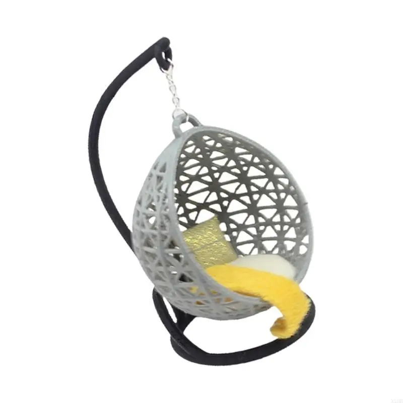 N1HB Doll House Hanging Chaise Modèle Modèle ACCESSOIRES ACCESSOIRES ADENAGERS FILLES POUR BASKER DOULES DOULES DÉCORATIONS