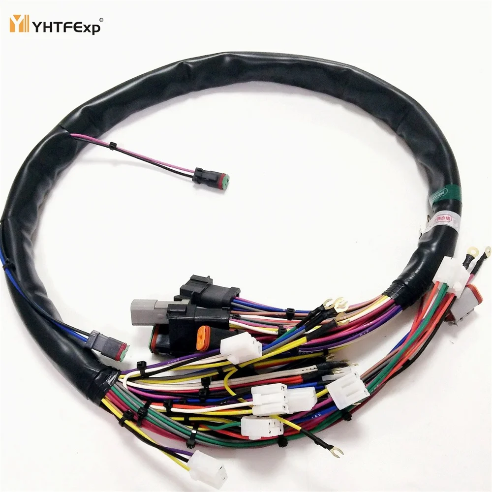 Excavator Parts Whole Vehicle Wiring Harness For Caterpillar Excavator 320B/312B/330B Console Start Line General