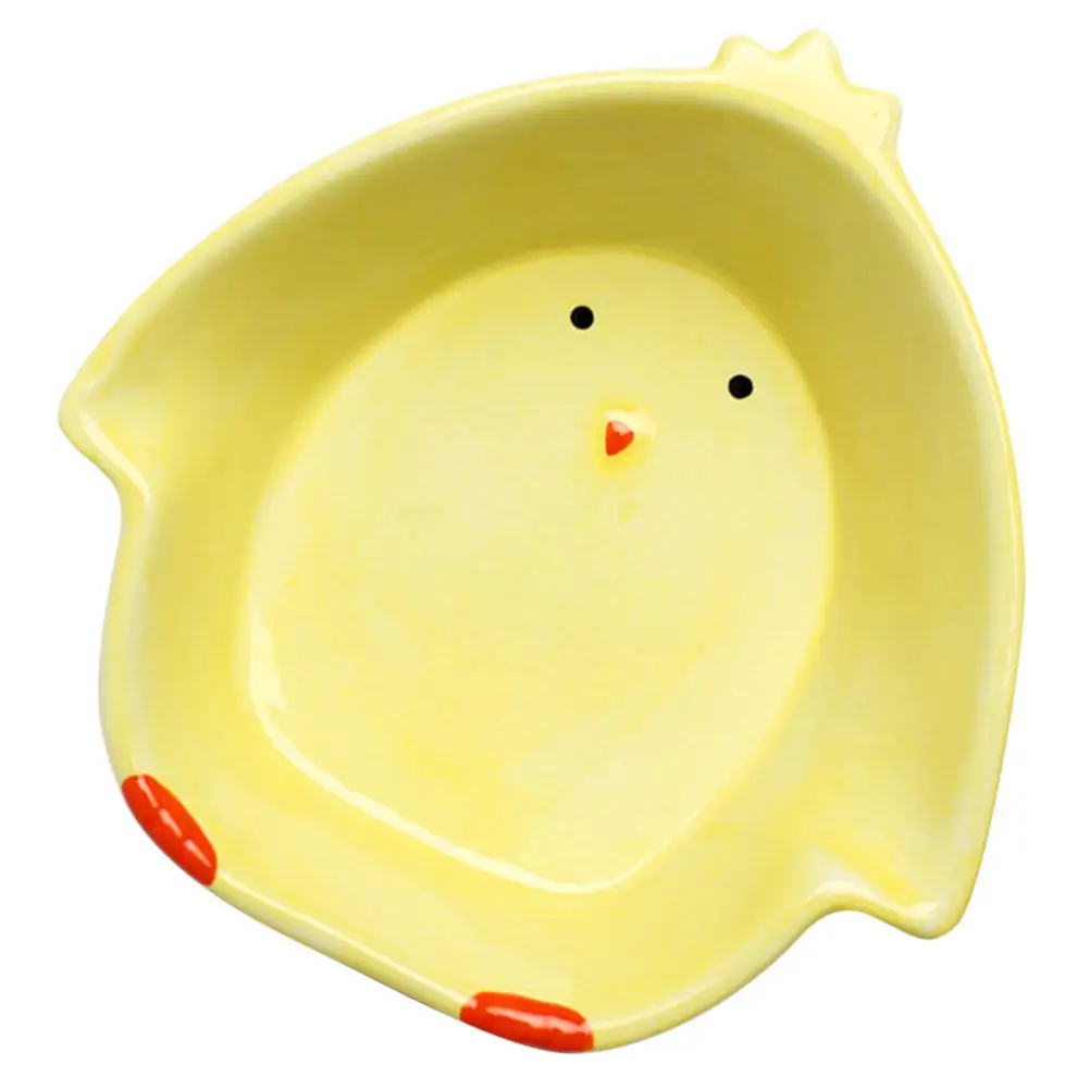 Ceramic Bowl Adorable Cute Design Food Serving Bowl for Salad Soup Noodle Fruit Dessert Ice Cream Snacks Home Kitchen Tableware