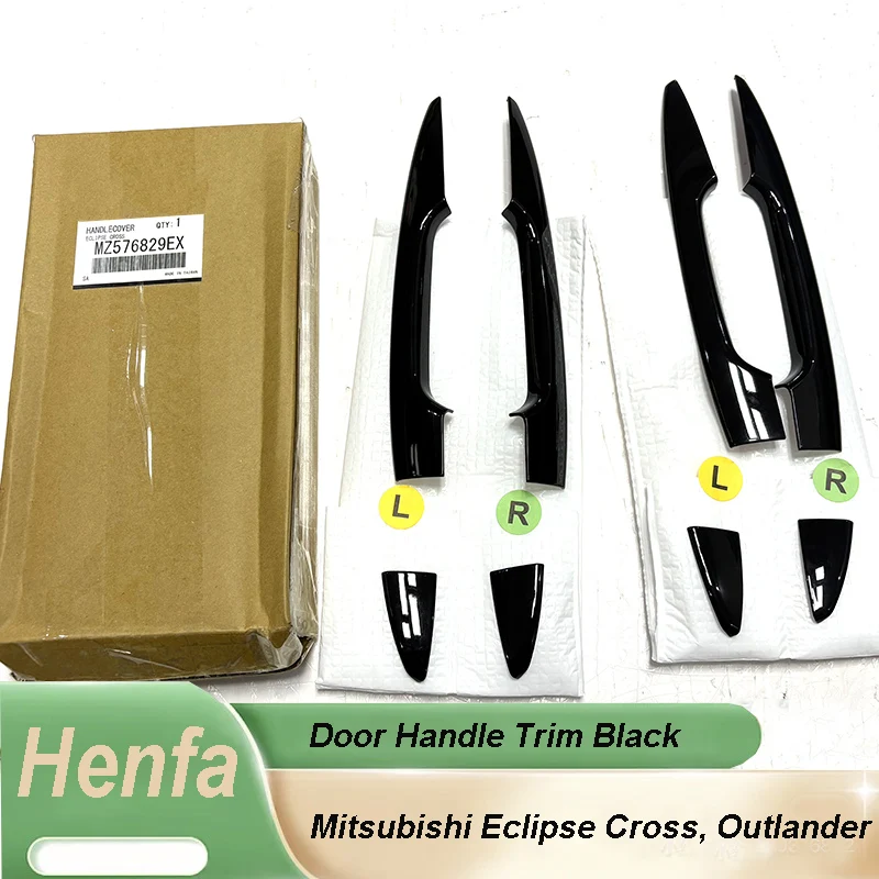 Henfa Brand New Genuine Cover Set Door Handle Black Door Handle