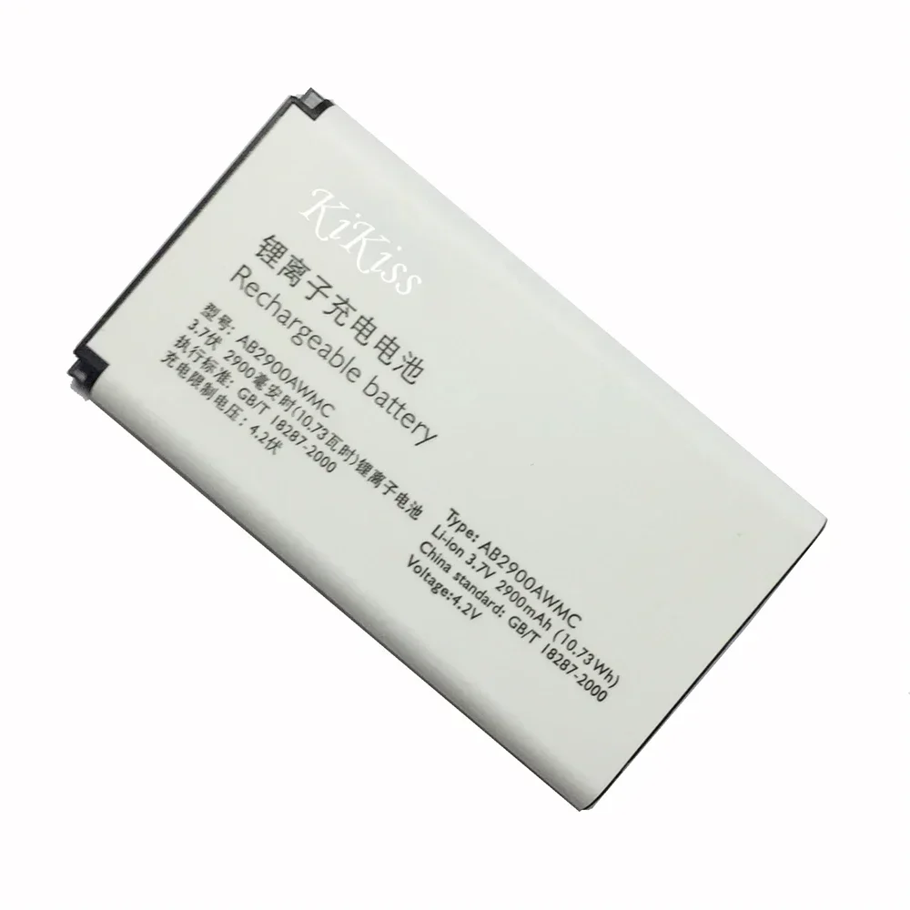 필립스 제니움 X5500, X1560, CTX5500, CTX1560, AB2900AWMC 용 교체 스마트폰 배터리, 2900mAh