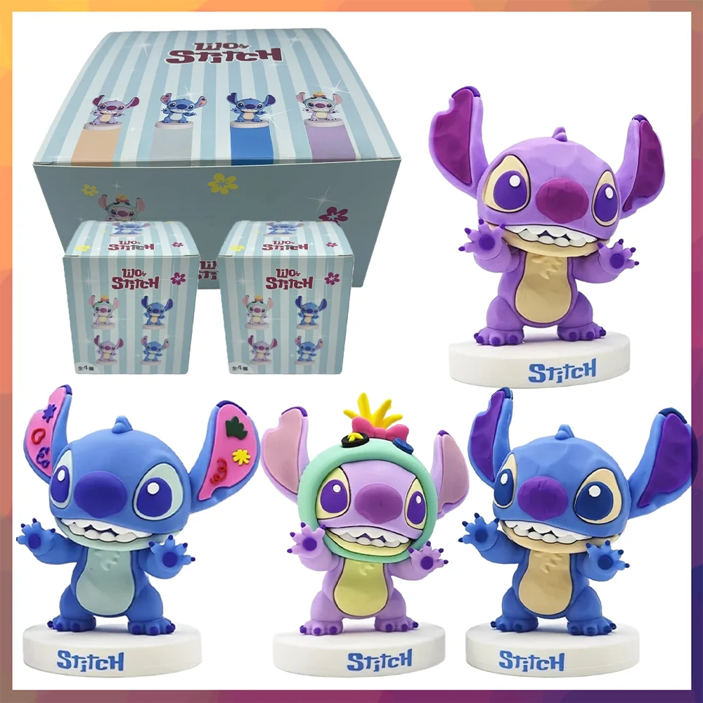 

Disney Stitch крутая серия-трансформер слепая коробка милый настольный орнамент настольная коллекция подарки на день рождения