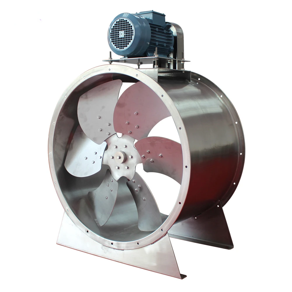 industrial ventilation bifurcated fan axial flow fan air extractor for HVAC