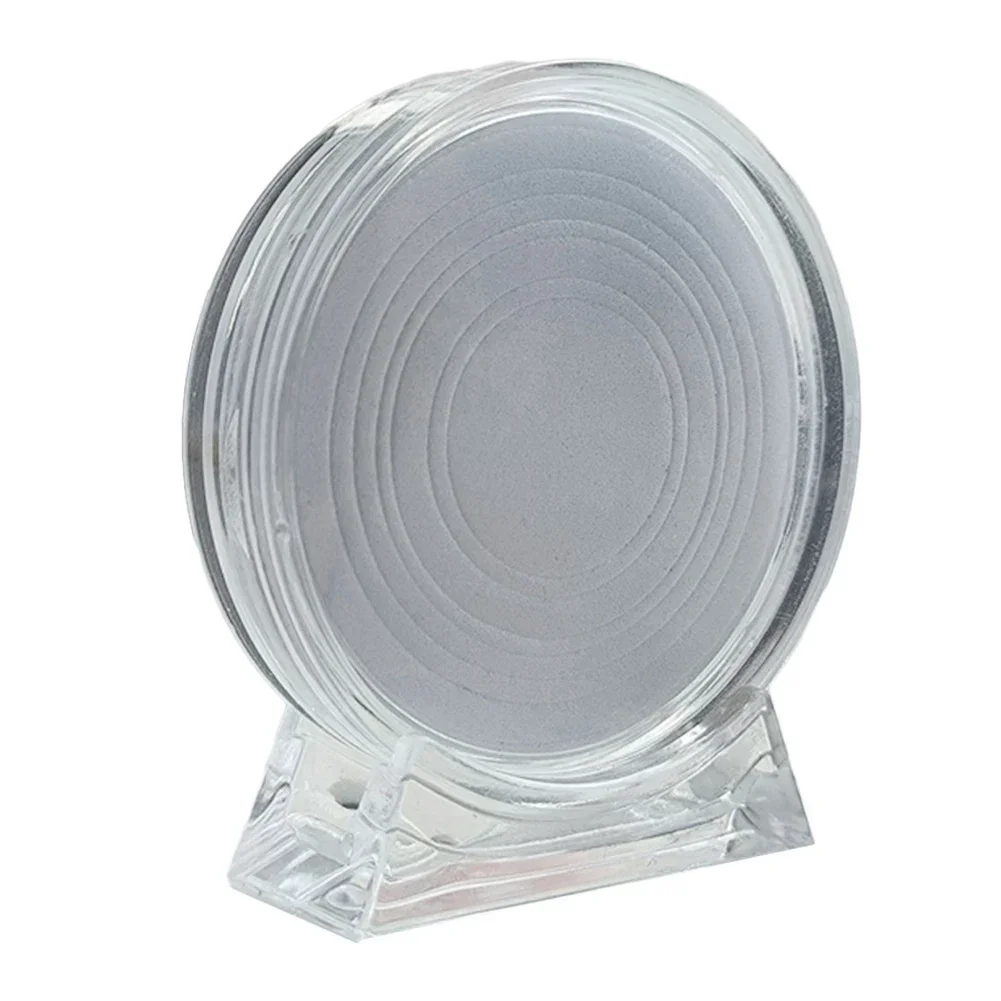 5PC Transparent Plastic Coin Holder 4cm Acrylic Coin Display Case Commemorative Medal Protection Box Collecting Box 17-38MM