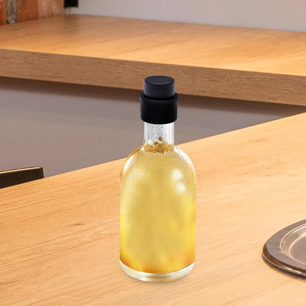 2Pcs Frizzy Drink Sealer Cap with Time Tracker Bottle Stopper Multi-Function Inflatable Airtight Soda Cap for Soda Energy Drinks