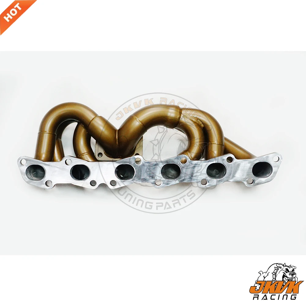 JKVK RACING Ceramic Coating Skyline R32 R33  R34 RB20 RB25 RB20DET RB25DET Low Mount T3 Turbo Header Exhaust Manifold