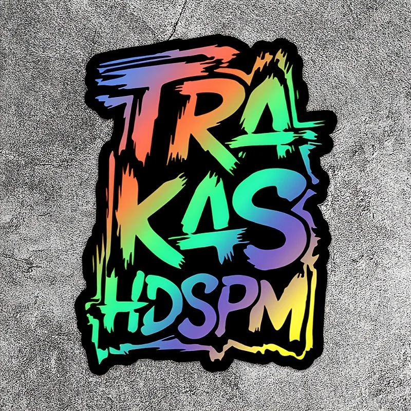 1 шт. "TRAKAS HDSPM" наклейка для авто мотоцикла, острая дизайнерская наклейка для автомобиля, мотоцикла, аксессуар для внешней настройки