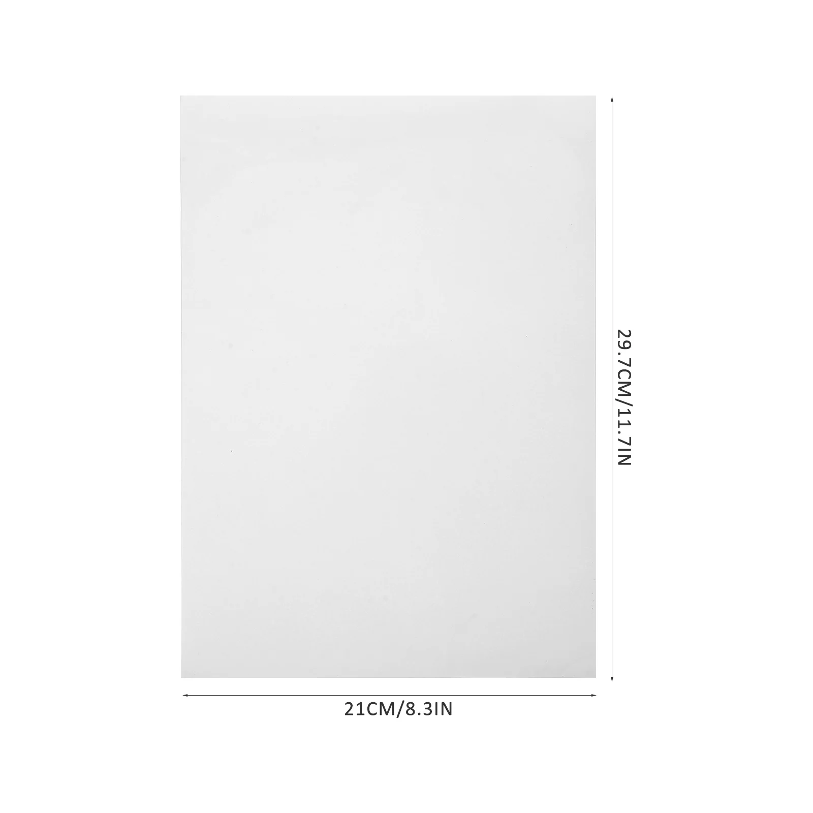 5 قطع من ورق الطباعة المغناطيسي اللاصق لملصقات طباعة الصور وأوراق الكتابة المغناطيسية الفارغة