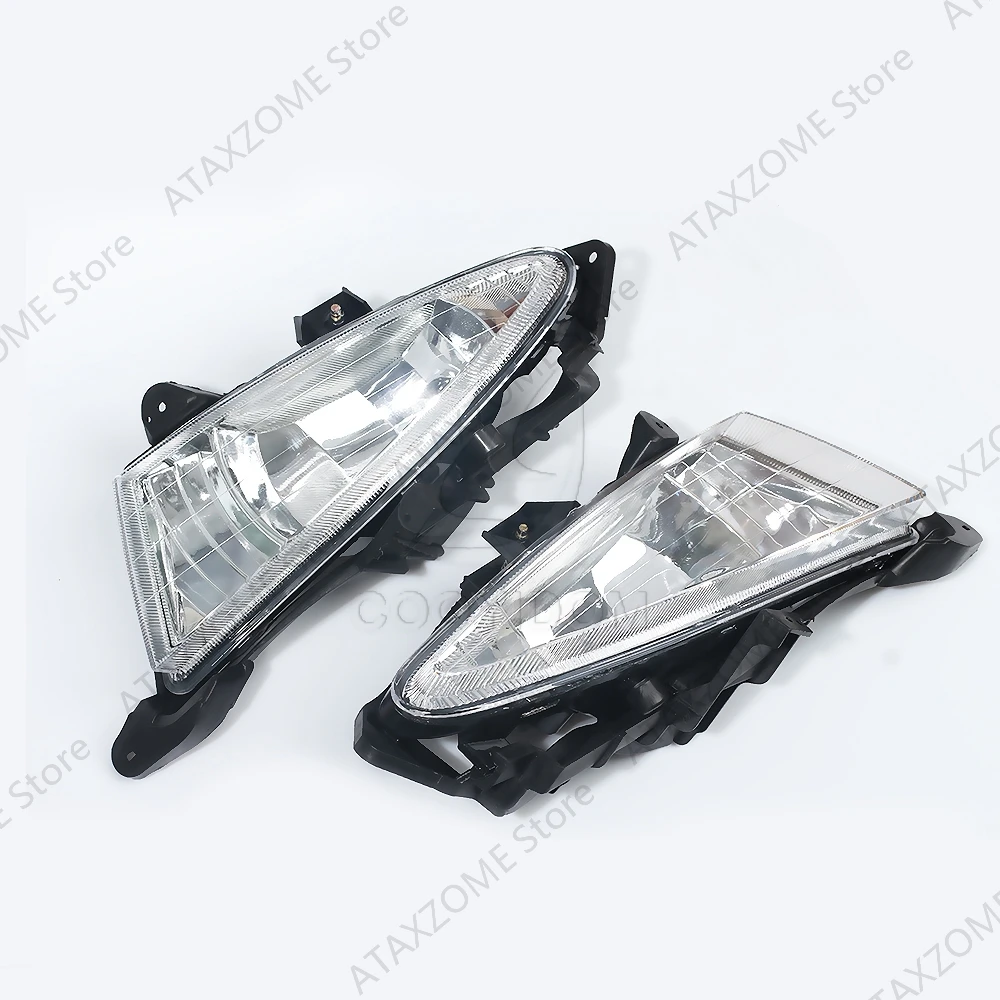 Headlight Light Lamp For Hyundai Elantra 2007 2008-2011 DRL Car Front Fog Light Driving Lamps Assembly w881 27W Bulbs 922022H000