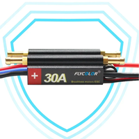 FlyColor 30A 50A 70A 90A 120A RC BOAT ESC Waterproof 2-6S Lipo Brushless Speed Controller with Program Card for RC Boat Motor