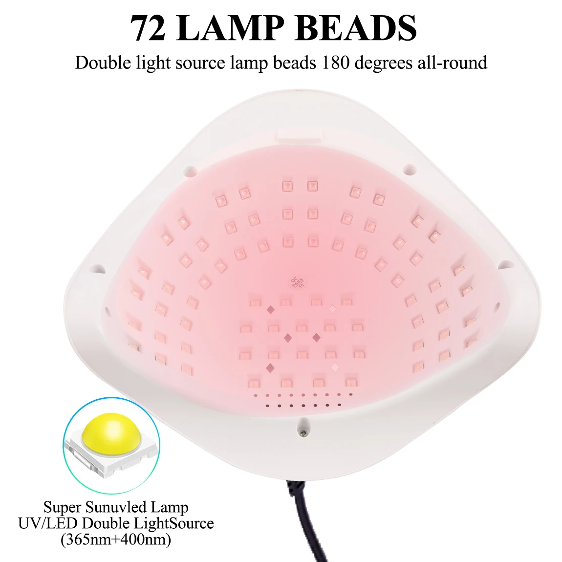 المهنية مسمار تجفيف مصباح للتقليم 81 المصابيح الأظافر هلام آلة تجفيف البولندية مع الاستشعار التلقائي الأشعة فوق البنفسجية LED مسمار مصباح