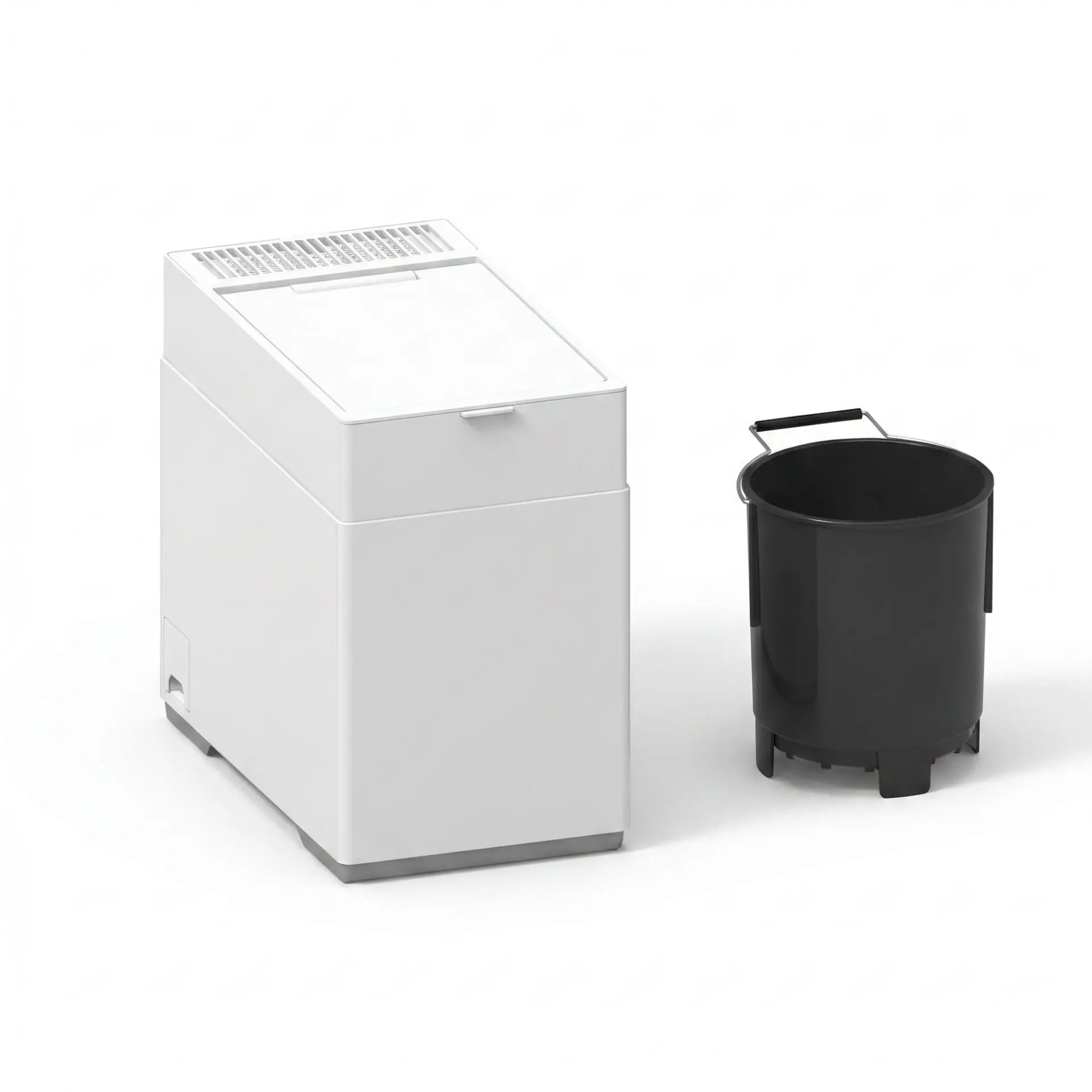 Heavy Duty Compact Electric Kitchen Food Waste Composter Stainless Steel with Drying Composting Function for Home Garden Use