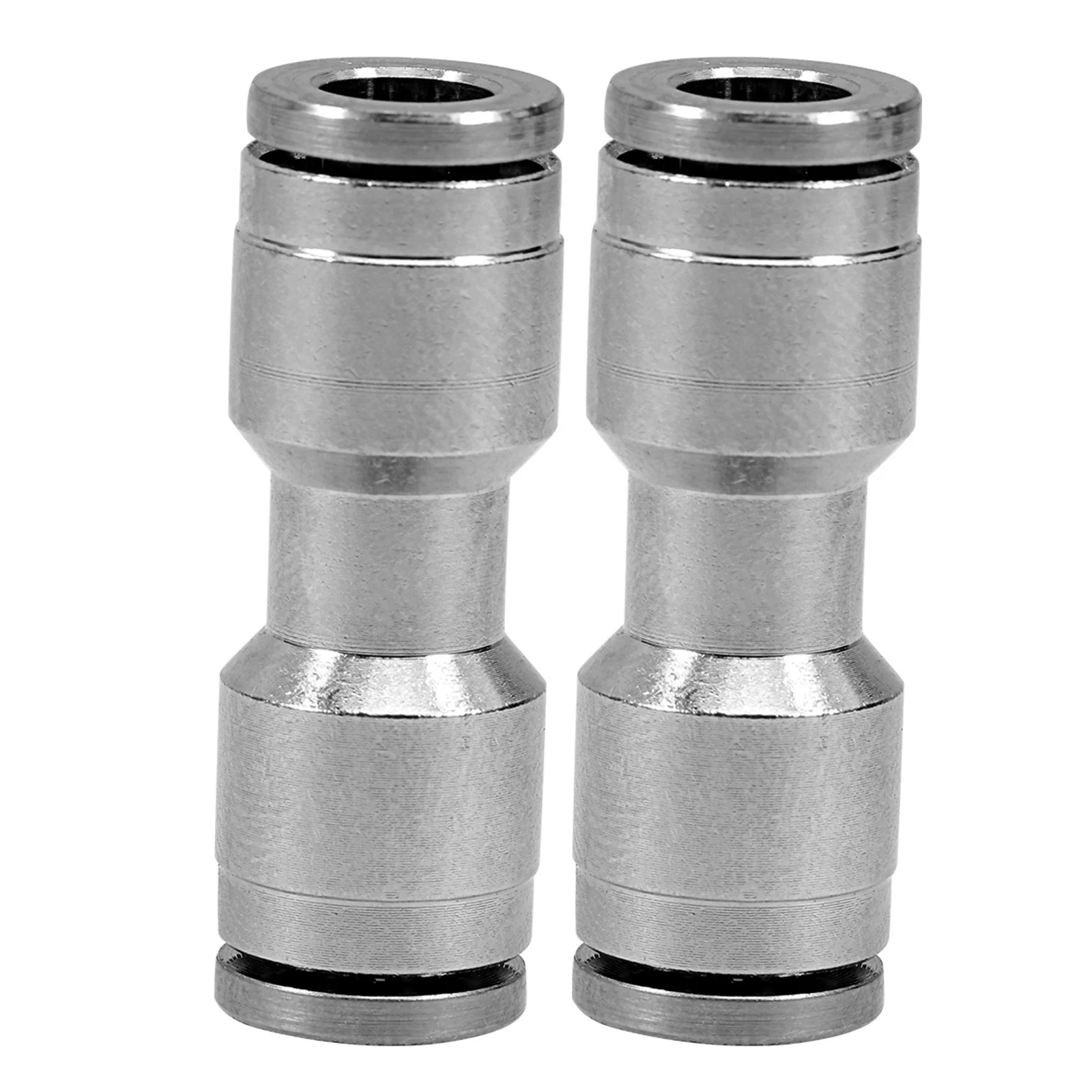 

2Pcs Push to Connect Pneumatic Air Hose Connectors Quick Connect Fittings Air Tube Fittings Strong Long Use Push to Connector