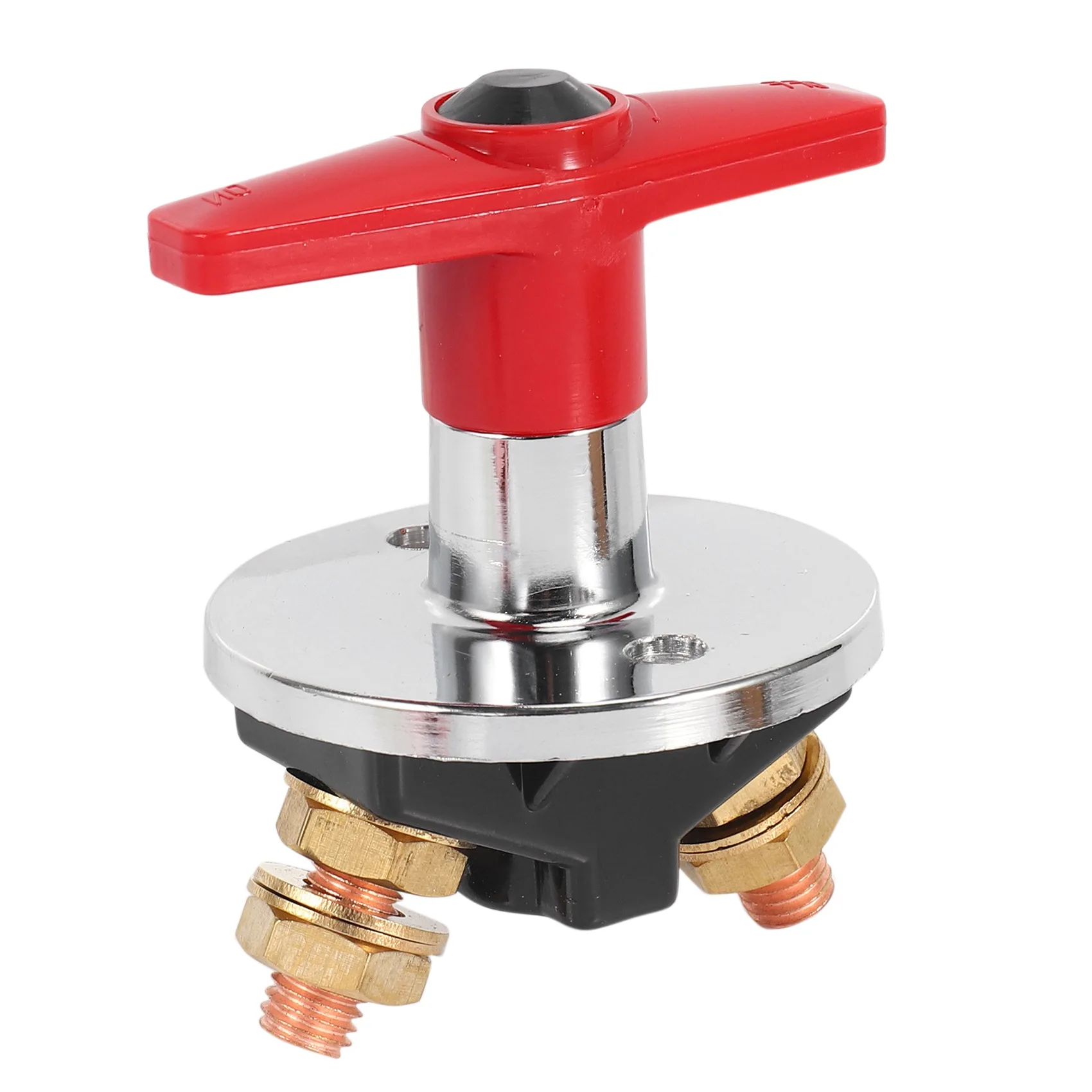 

High Quality Battery Disconnect Cut Off Kill Switch 500Amp Isolation Switch 12-60V Car Boat Truck Fixed Handle Key For Car, Mari