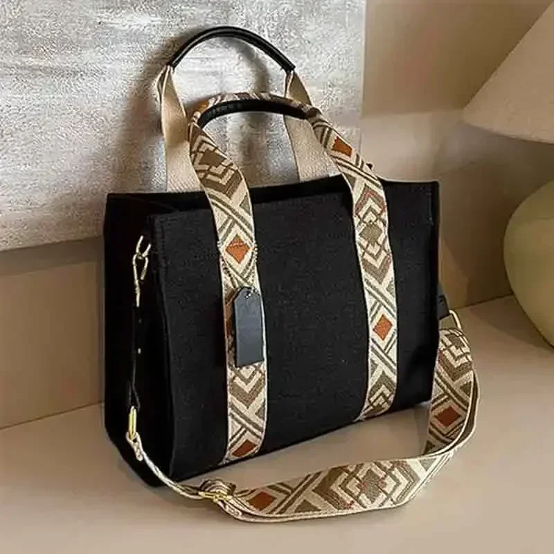 TW12 Bolso de mano para mujer, bolso de mano, bolso de compras de gran capacidad