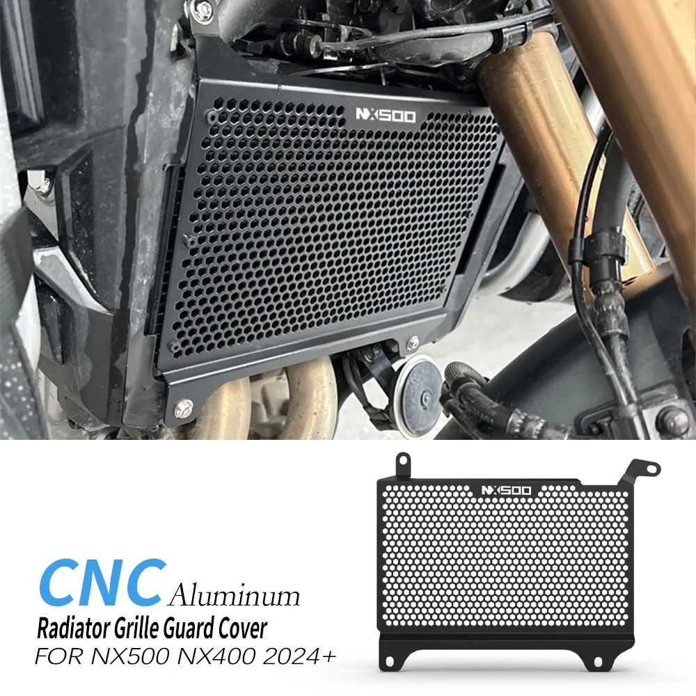 

Radiator Grille Guard Cover For HONDA NX500 NX400 NX 500 NX 400 2024 2025 2026 Motorcycle Accessories Radiator Protection Guard