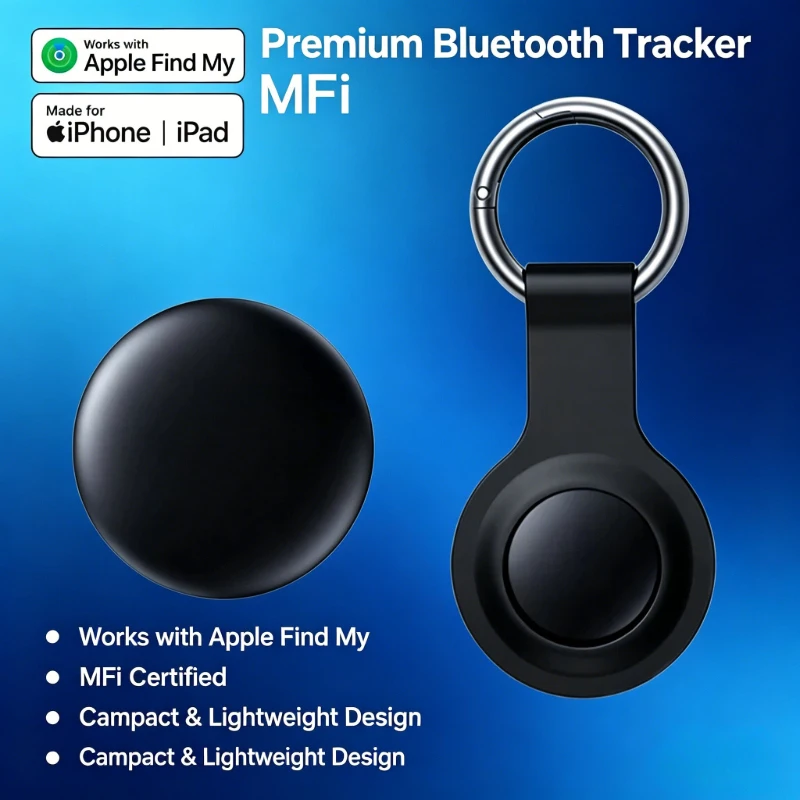 

Новый GPS-трекер для отслеживания в пределах Bluetooth-диапазона, предотвращающий потерю, совместимый с Apple Find My, для поиска багажа и ключей, для iOS iPhone (1/2/3/4 шт. в упаковке)