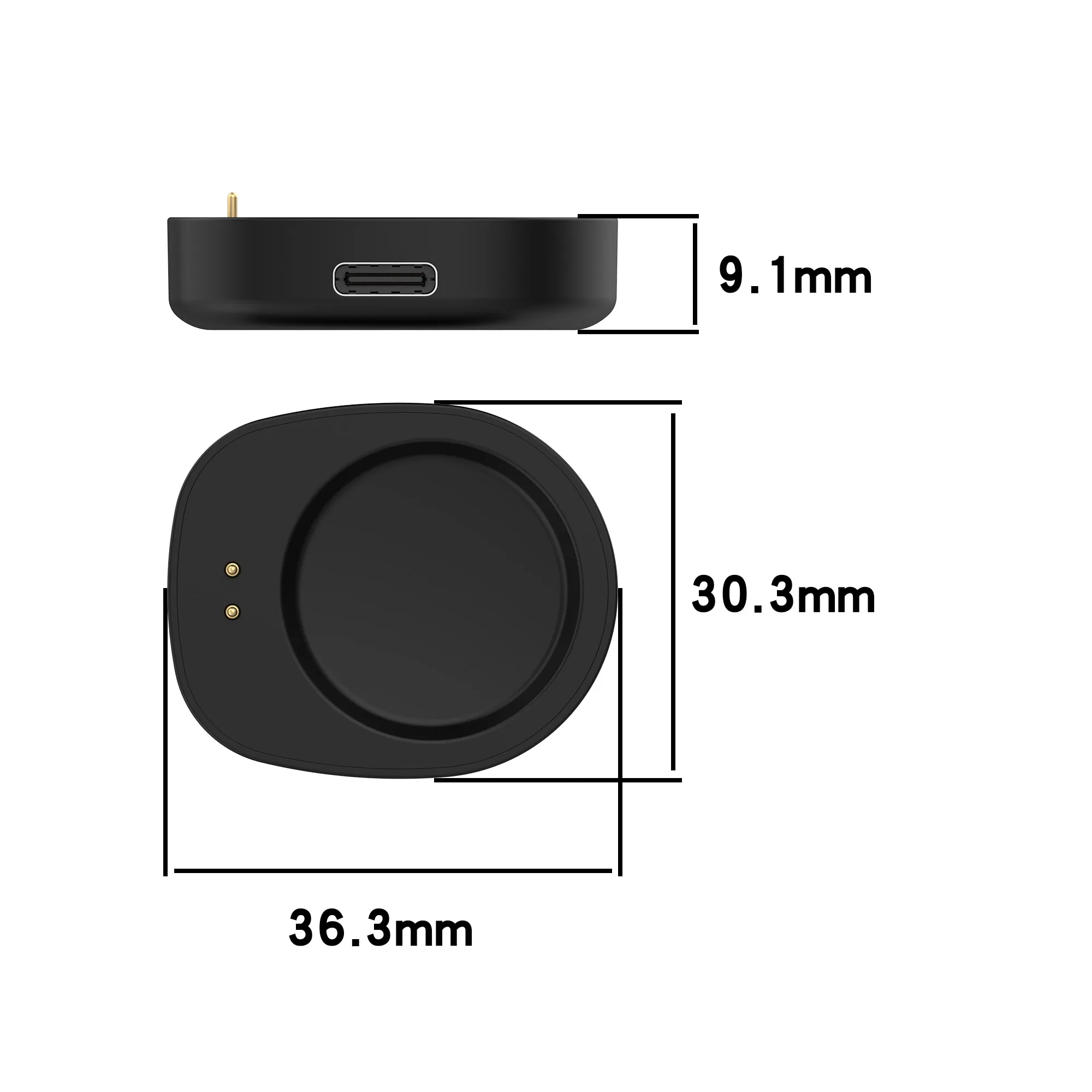T-Rex 3 Charging Dock for Amazfit T Rex 3 Converter/ Amazfit Balance A2286 Smartwatch Charger Magnetic Charge Adapter (no cable)