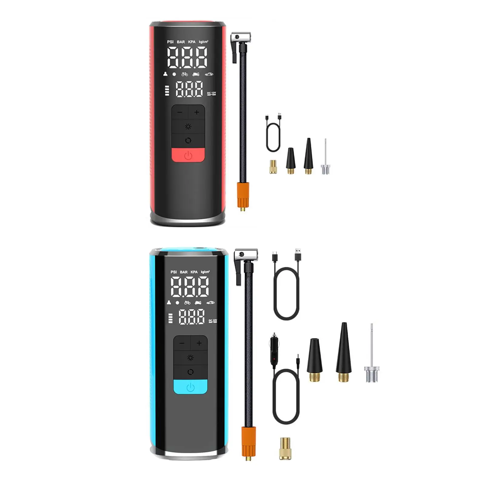 

Car Tire Inflator Auto Shut Off Air Pump for Tires for Bicycles Scooter Bike