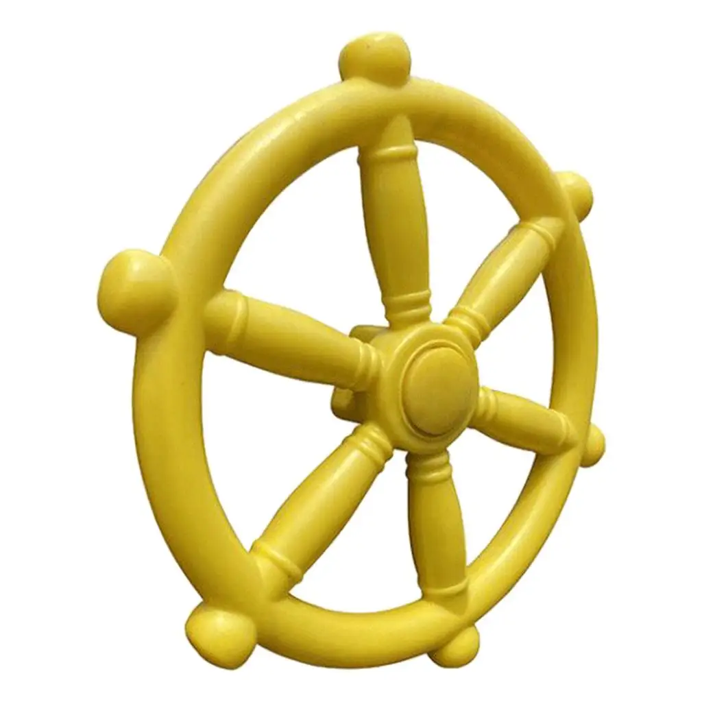 

18.81inch Wheel Portable Steering Set for Kids Outdoor Playset Backyard Playhouses Accessories