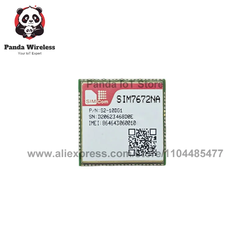 SIMcom SIM7672NA SIIM7672NA-MNGV SIM7672NA-LNGV Placa central CAT1 B2/B4/B5/B12/B13 Chip Qualcomm compatible con datos + GNSS (opcional)