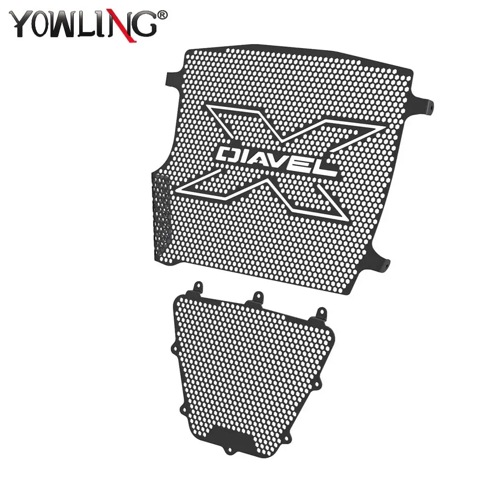 For Ducati XDiavel Dark / S / Nera Dark Black Star 2016-2023 Motorcycle Radiator Grille Guard Protector Grill Cover Protection