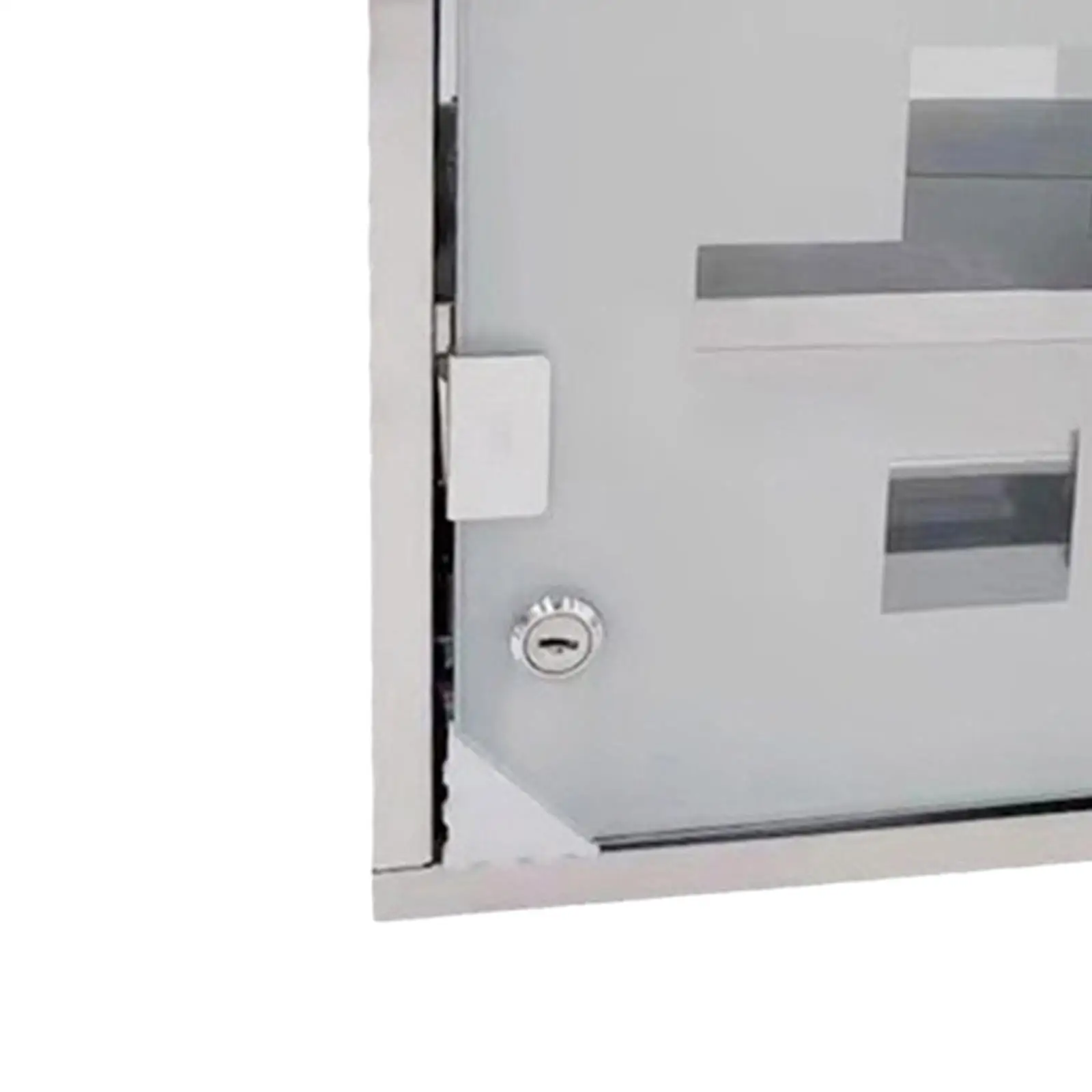 First Aid Medical Box Wall Mounted Lockable Stainless Steel Cabinet Double Layer Storage for Emergency Supplies Home