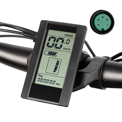 Display LCD 800S C965 nuovo tachimetro per bicicletta impermeabile per Computer bici elettrica per Kit motore BAFANG Mid / Hub UART 5pin femmina