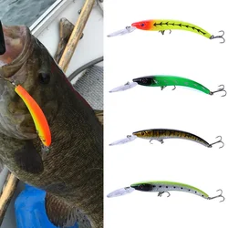 Deep Walleye Killer Big Minnow Trolling Fishing Lure Wobbler Bandit 15.5cm 18g Floating Crankbait Bass Pike Bait Jerkbait Tackle