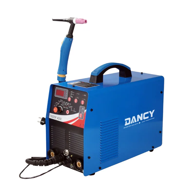 New Tig225P AC DC Pulse 20-225A MMA Multi Welders 220V Stainless Steel Aluminium One Touch Design Easy Smart Control Inverter