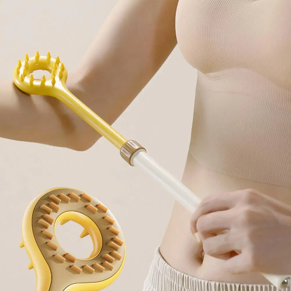 Adjustable Back Scratcher Long Handle Back Scratcher Extendable Back Scratcher with Telescoping Handle for Hard-to-reach