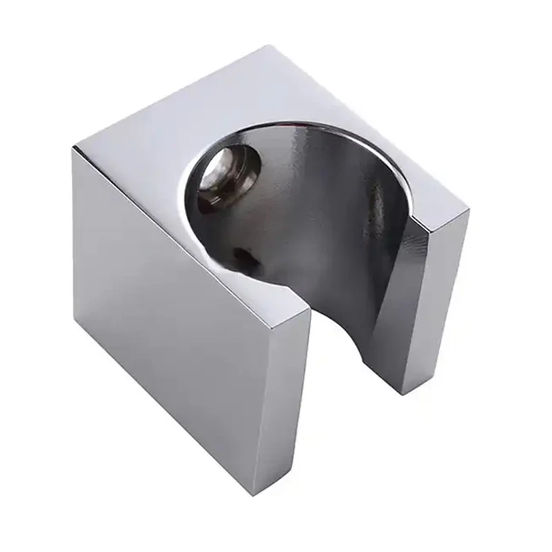 

Angle Simple Chrome Brass Handheld Shower Head Holder Wall Mount Bidet Sprayer Holder Bracket Shower Arm Holder