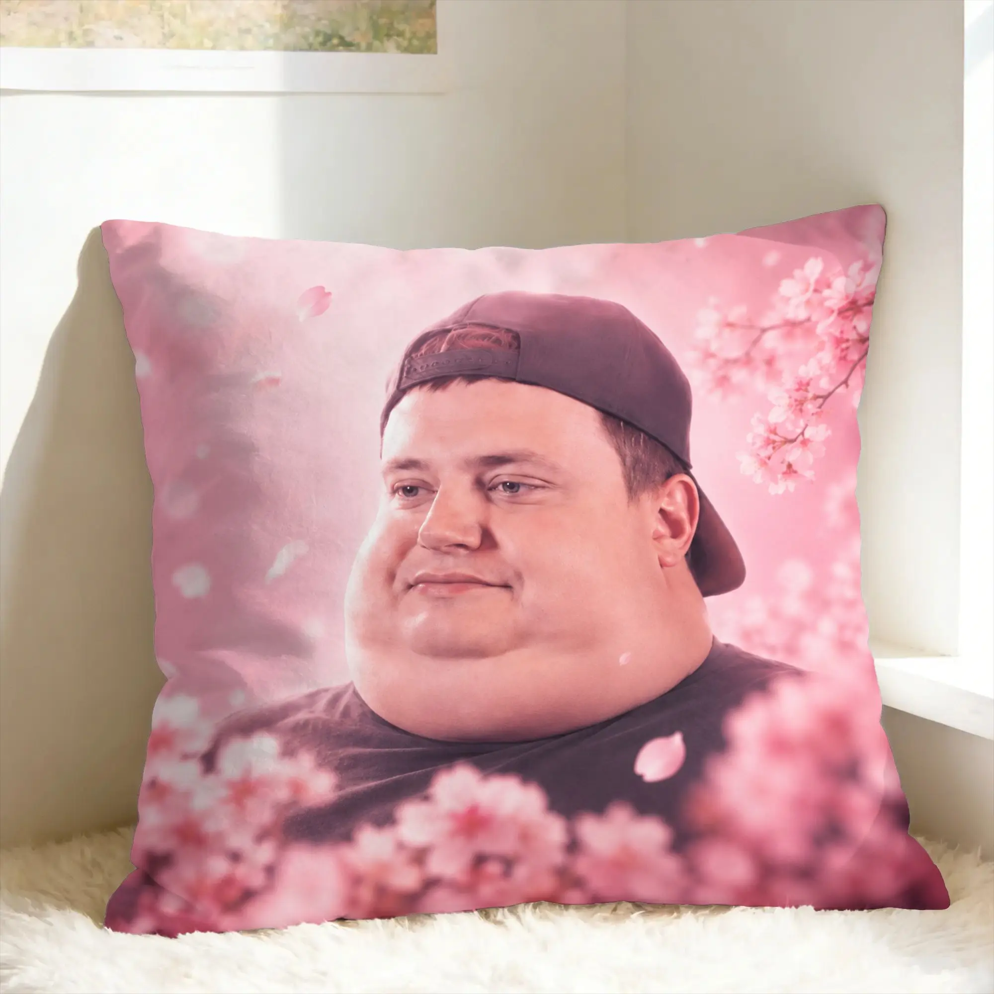 Pillow Cover Mellstroy pink  Cute Funny Pillow Case For Office Car Home Decor Pillowcases