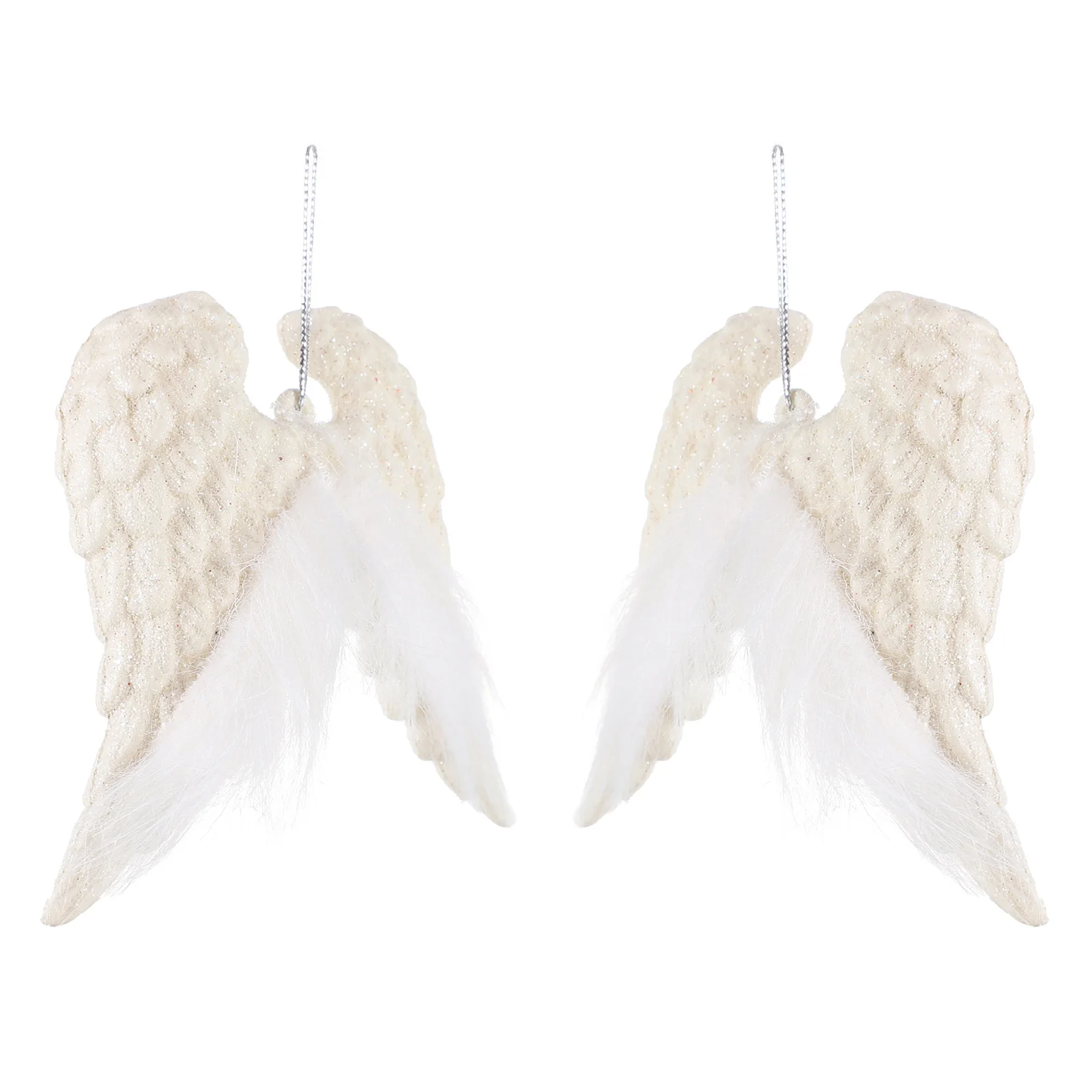 

2Pcs Christmas Adornment Creative Hanging Pendant for Xmas Tree Holiday Decor Festive Home Decoration Winter Party Atmosphere