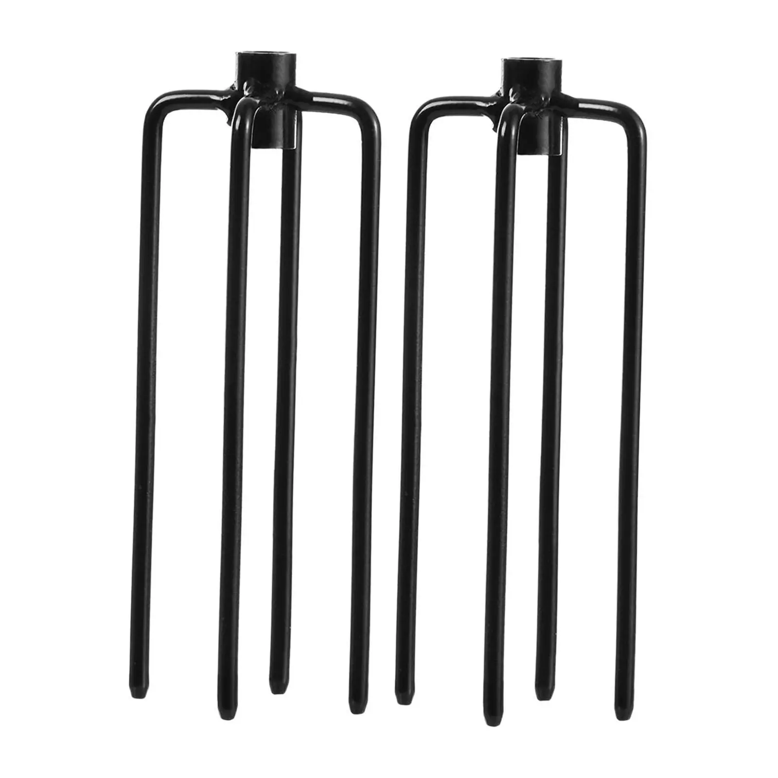 

Комплект из 2 кронштейнов-оснований для фитоламп, садовый инструмент для фонарей, флагштоков, солнечных садовых светильников и фонарей для патио